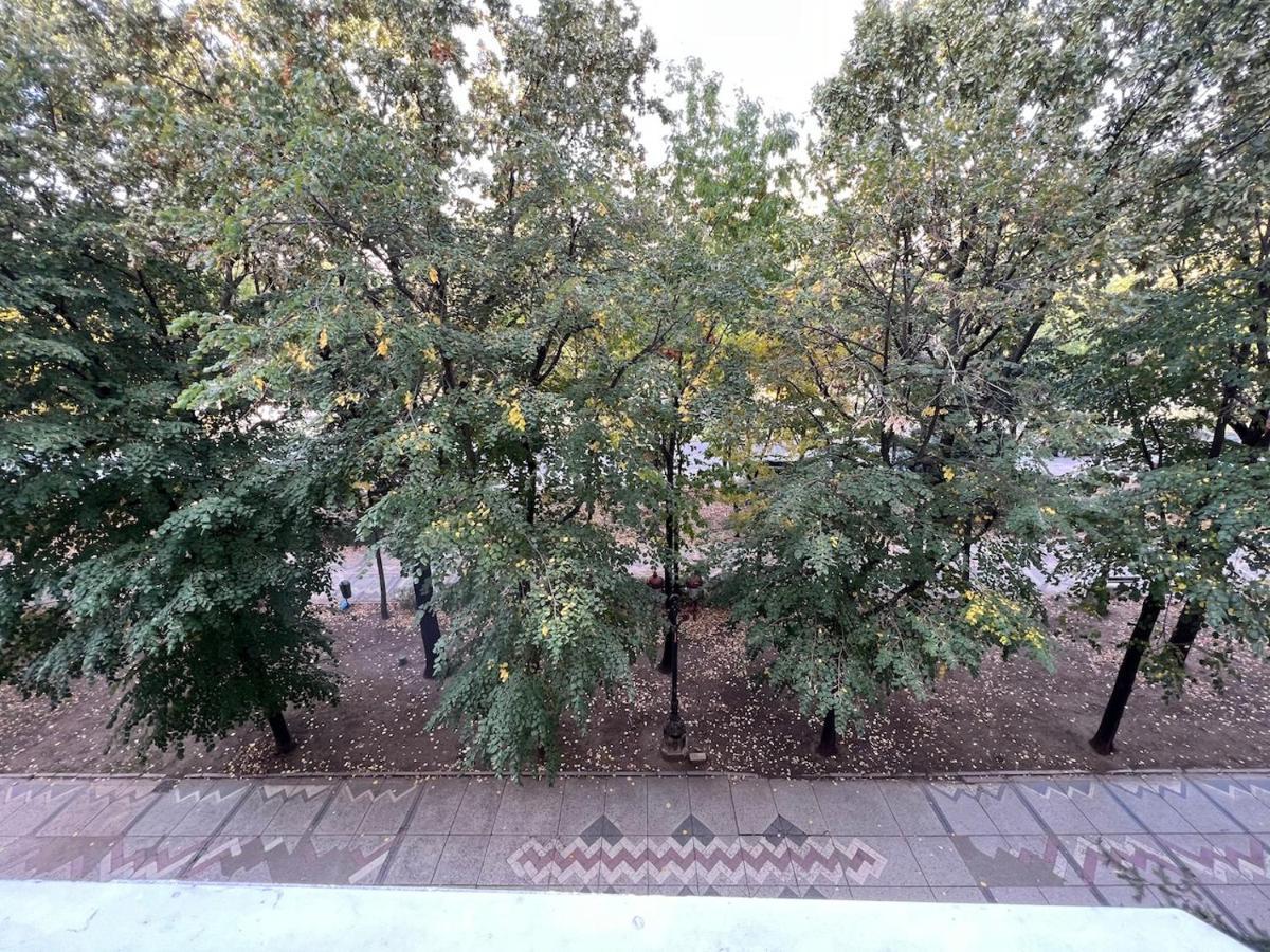 Unirii Central Fountains View Apartment Bukares Bagian luar foto